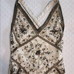 Beautiful Cache vintage gown. Size 2. Worn once. Dry cleaned & ready to wear.